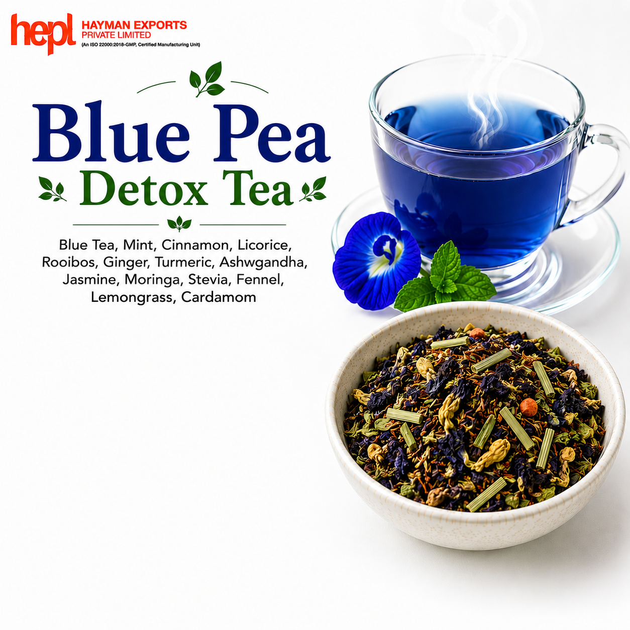 Blue Pea Detox Tea