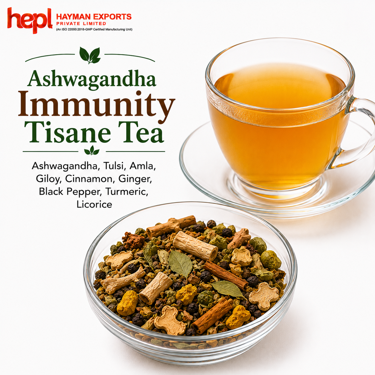 Ashwagandha Immunity Tisane Tea
