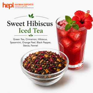 Sweet Hibiscus Iced Tea