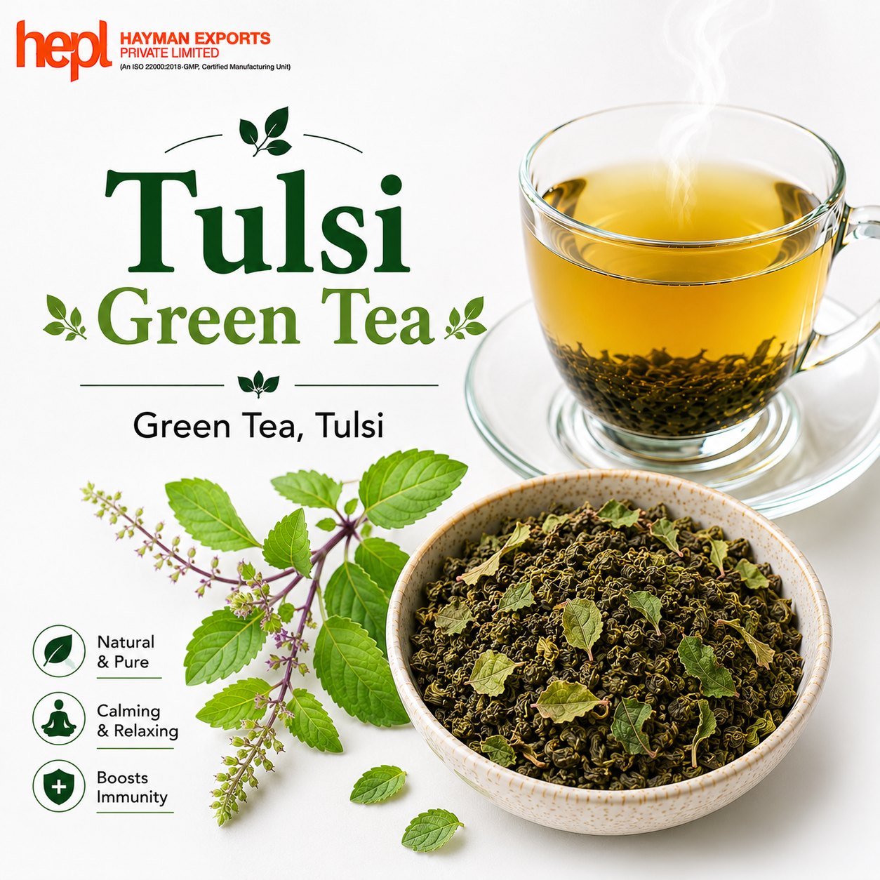 Tulsi Green Tea