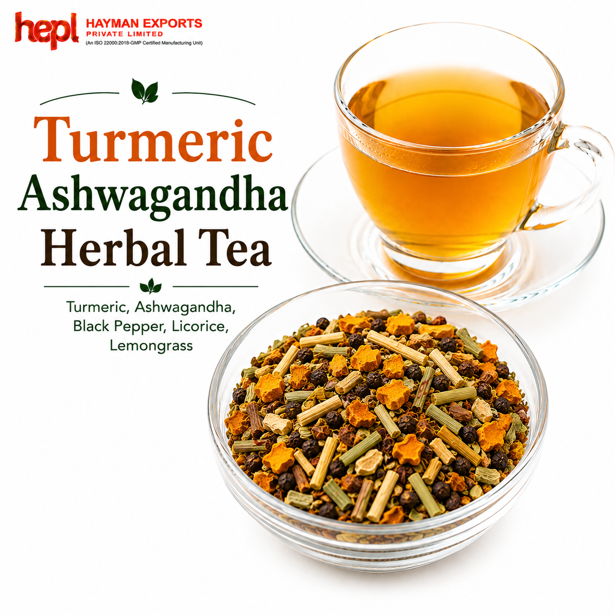 Turmeric Ashwagandha Herbal Tea