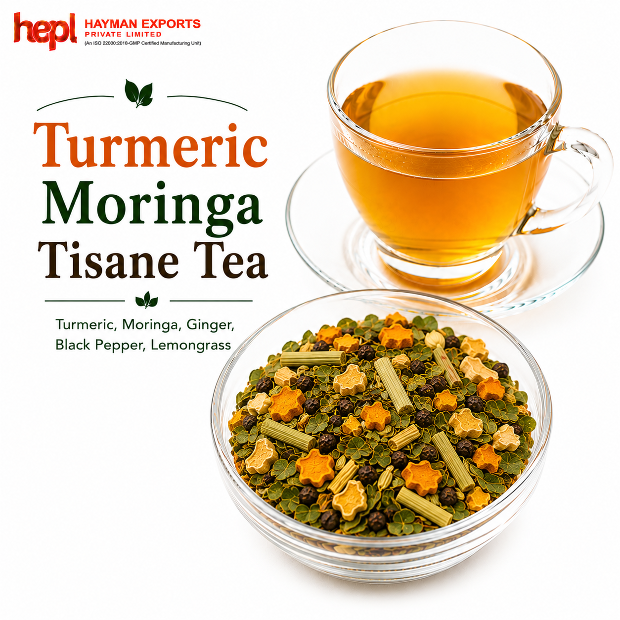 Turmeric Moringa Tisane Tea