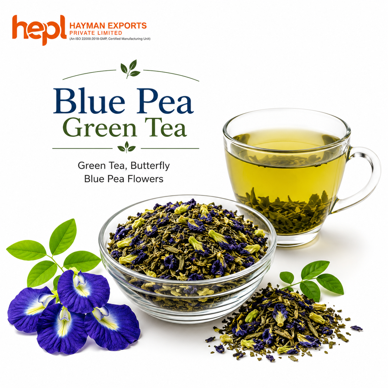 Blue Pea Green Tea