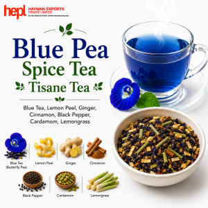 Blue Pea Spice Tea Tisane Tea