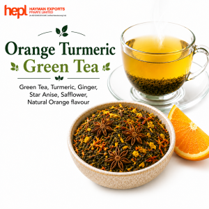 Orange Turmeric Green Tea