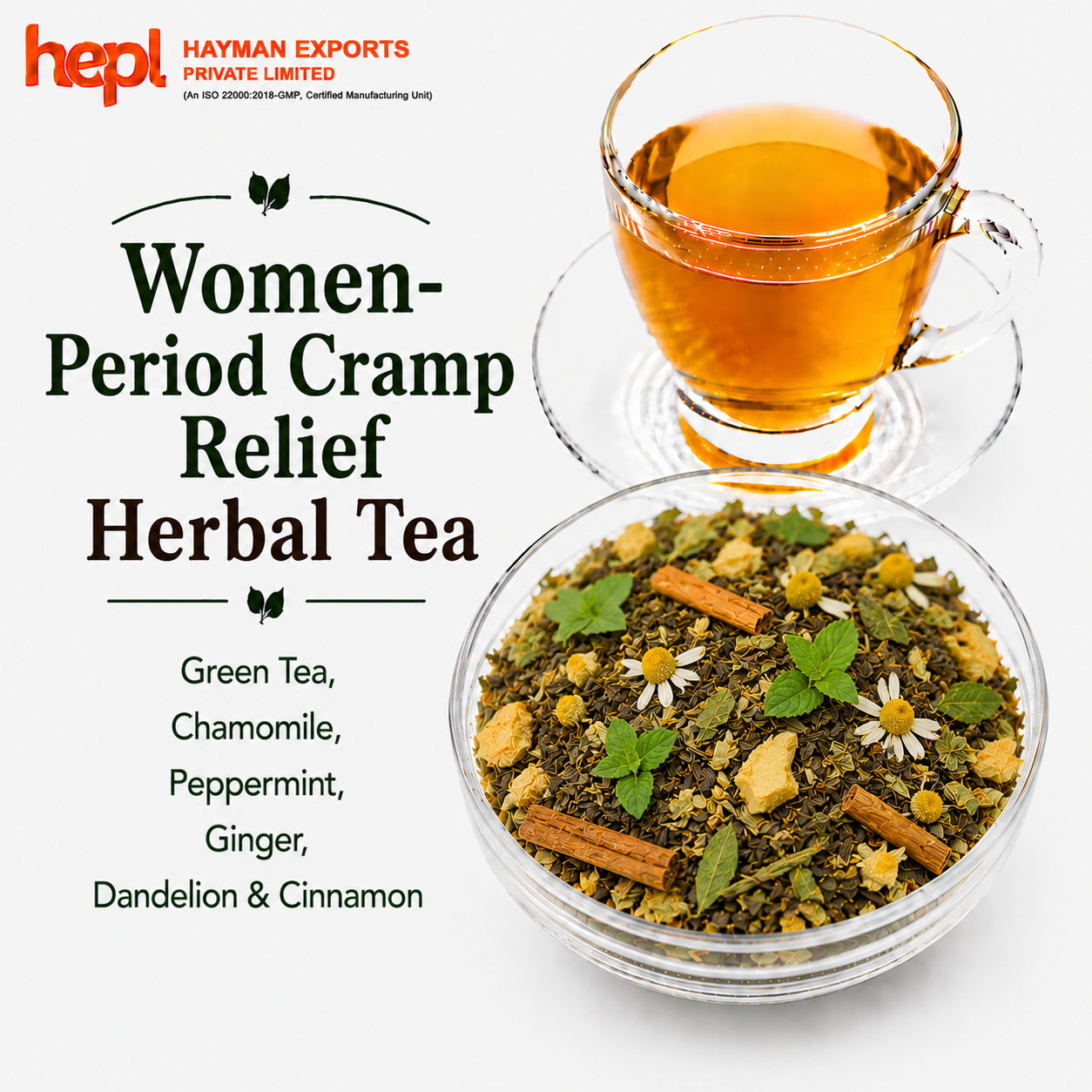 Women-Period Cramp Relief Herbal Tea