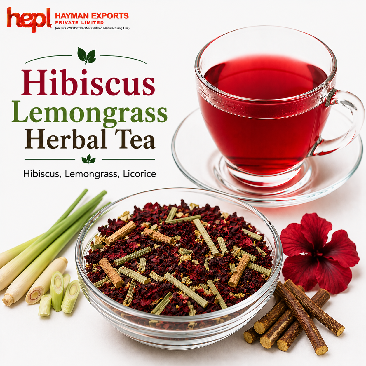 Hibiscus Lemongrass Herbal Tea