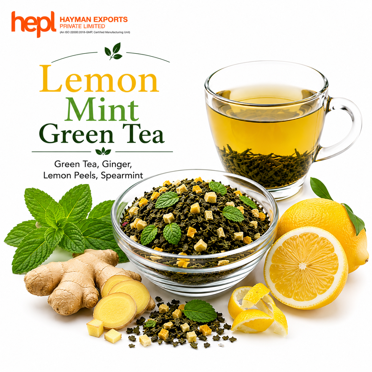 Lemon Mint Green Tea