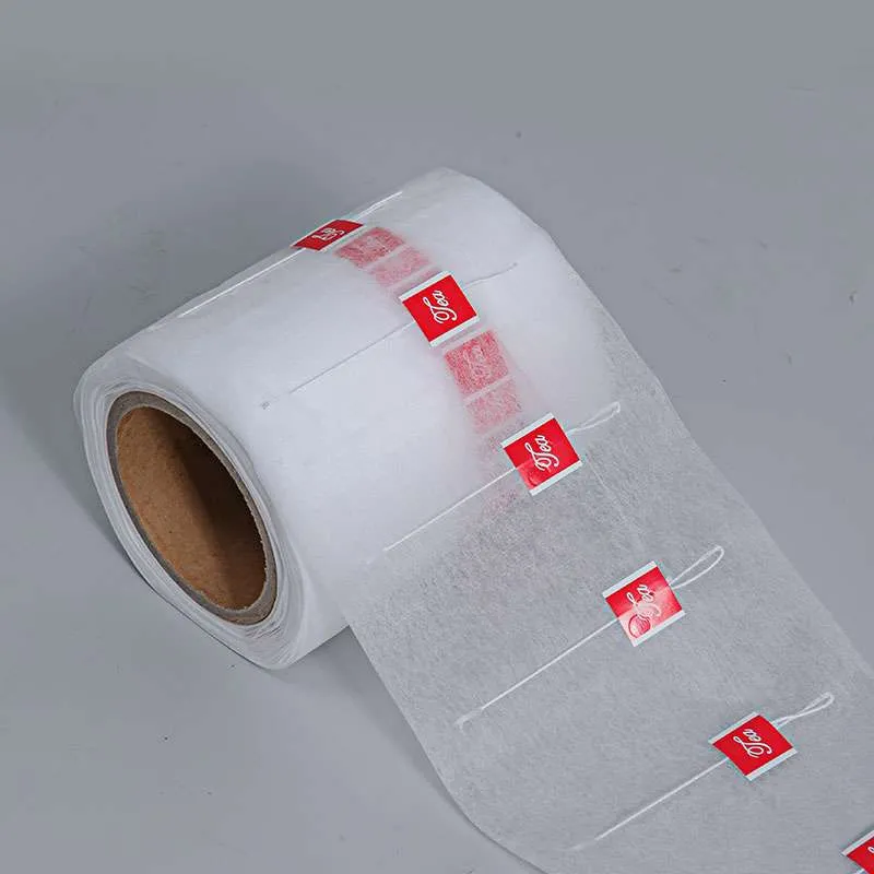 PLA Non Woven Biodegredable Pyramid Tea Bags Roll for Tea Bags (Food Grade)