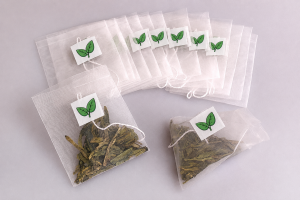 Premade Soilon Mesh Biodegredable Pyramid Tea Bag (Food Grade)