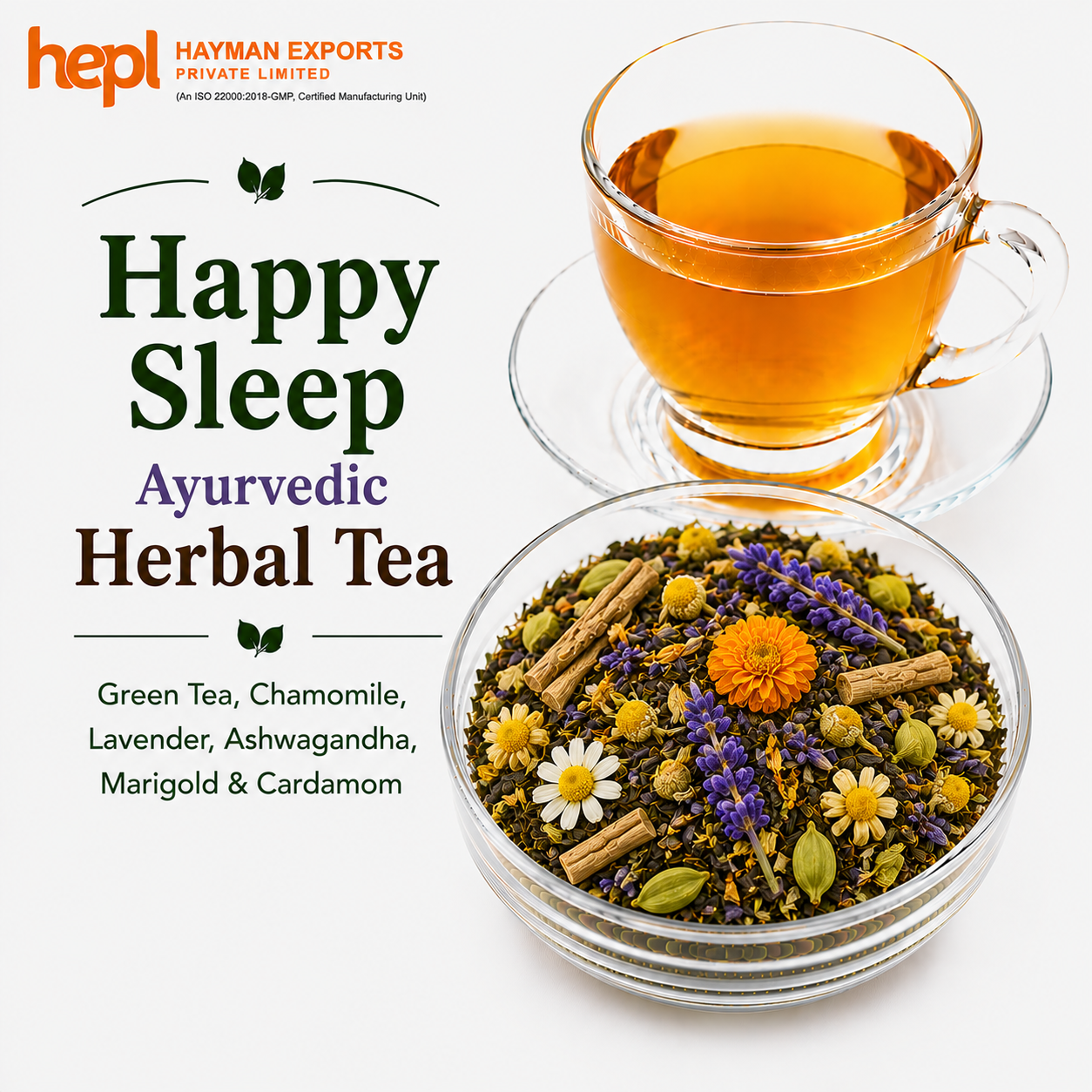 Happy Sleep Ayurvedic Herbal Tea