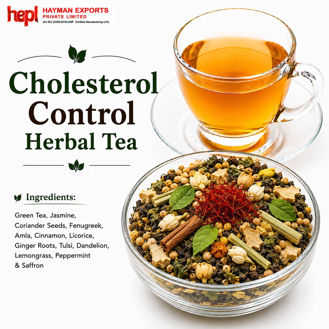 Cholesterol Control Herbal Tea