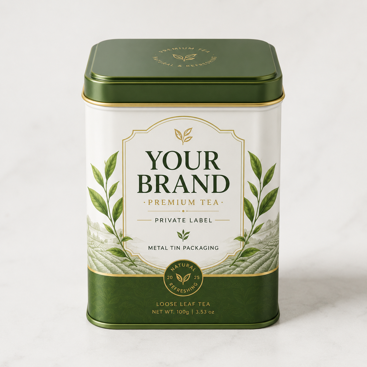 Metal Tin Container